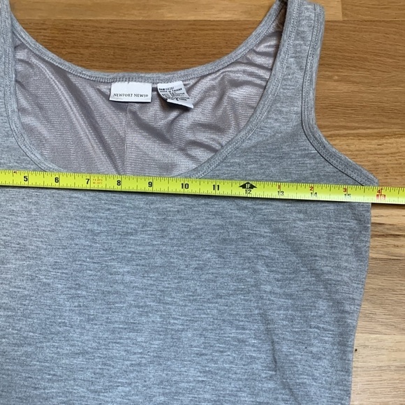 Newport News Gray Tank Top Dress Women’s S - Picture 7 of 14